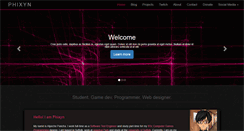 Desktop Screenshot of phixyn.com
