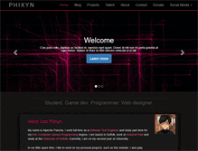 Tablet Screenshot of phixyn.com